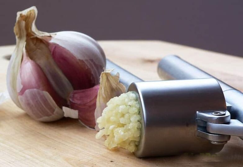 Alho e cebola de parasitas