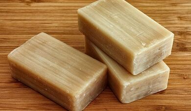 sabão em pó para limpar o corpo de parasitas