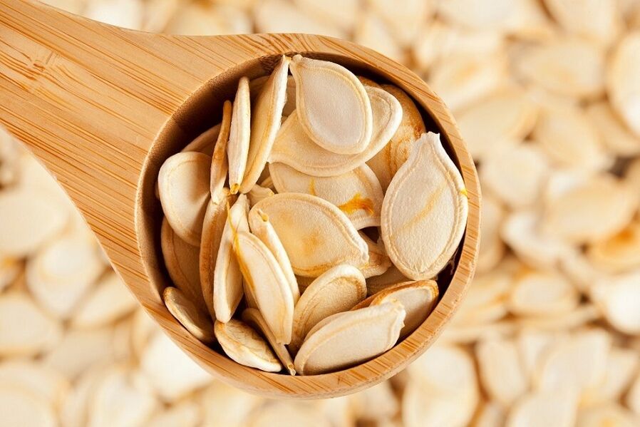 sementes de abóbora para remover parasitas